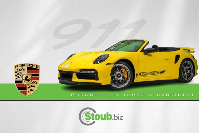 2024 Porsche 911 Turbo S Cabriolet in Racing Yellow