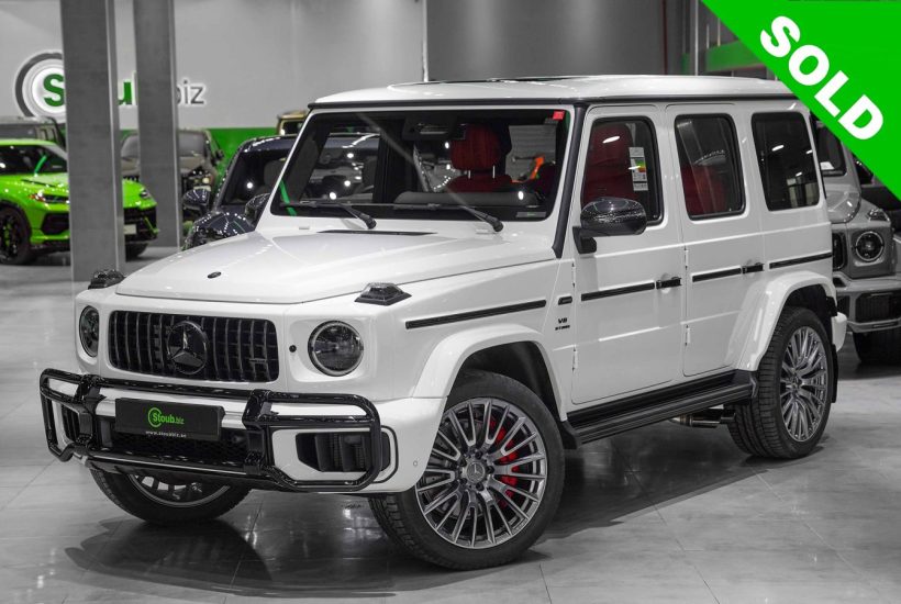 2025 g63 white